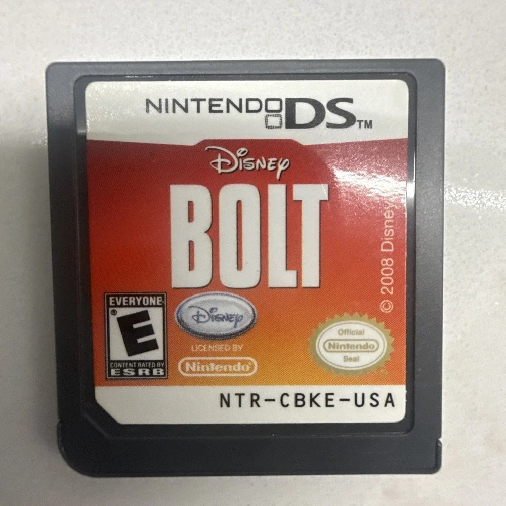 Bolt - (Nintendo DS, 2008) Complete in Box w/ Manual & Tested ✅